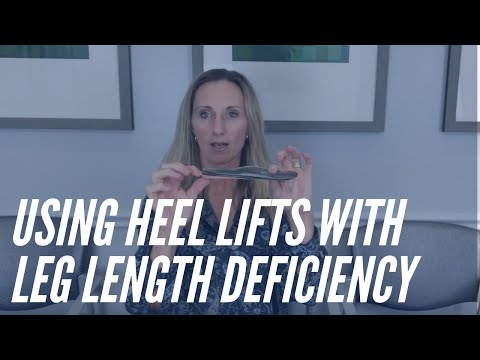 How To Utilize Heel Lifts & Orthotics with a Leg Length Deficiency