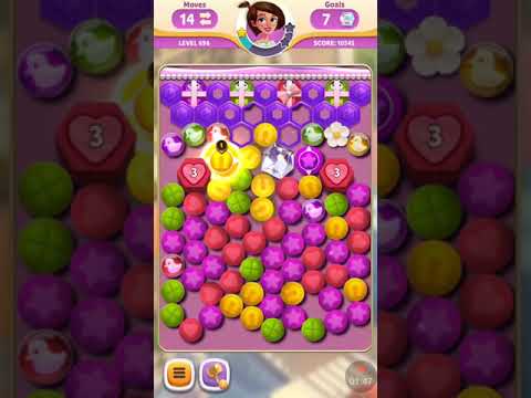 Diamond Diaries Saga Level 696 ~ NO BOOSTERS