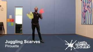 JUGGLING SCARVES - Pirouette