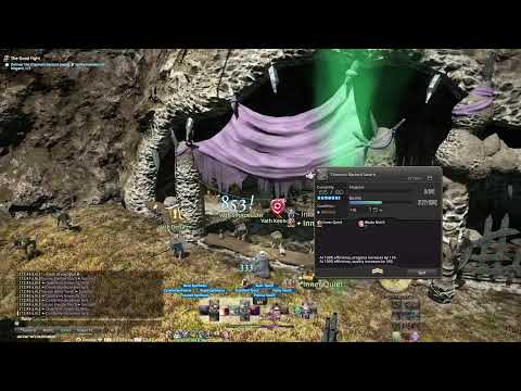 FFXIV - 5.18 Blacksmith Lv.55 HW Class Quest