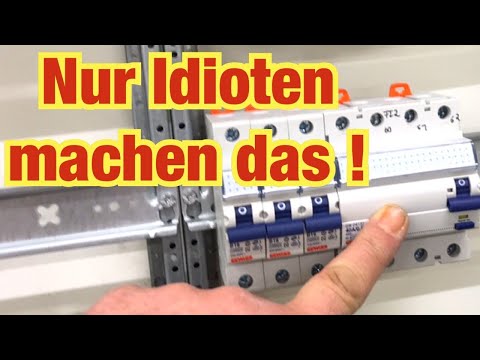 Welchen FI Schalter braucht man eigentlich? 25A, 40A, 63A ?!? Proofwood