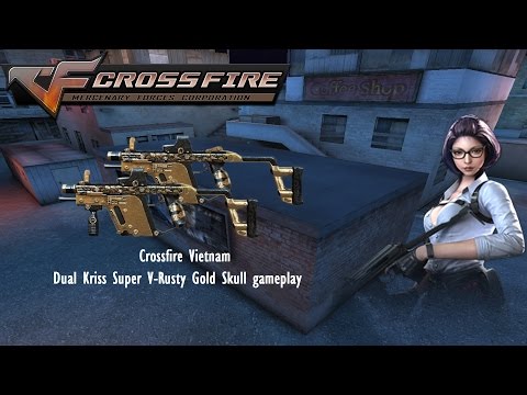 Crossfire Vietnam: Dual Kriss Super V-Rusty Gold Skull gameplay