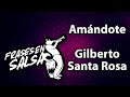 Amandote letra - Gilberto Santa Rosa (Frases en Salsa)