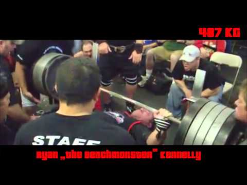 Ryan "The Benchmonster" Kennelly Best Of (20x183KG, 487KG,508KG)