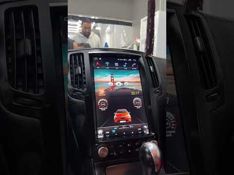 ANDROID TESLA SCREEN FOR INFINITI G35 #uae #teslascreen #carscreen #infiniti