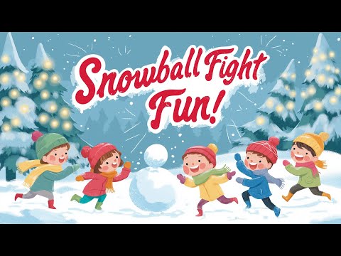 Snowball Fight Fun - Christmas kids song