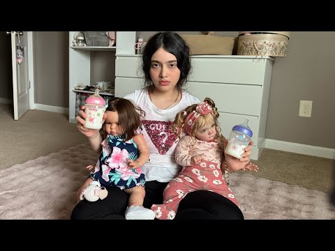 RUTINA DE 5 DÍAS SIENDO MAMÁ JOVEN DE 2  BEBÉS REBORNS DE 9 MESES NALIET Y ADENAY (ESTOY CANSADA)