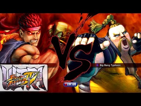 USF4: Angry POONGKO (E. Ryu) Vs SAULABIS (Rufus) Xbox 360 fps
