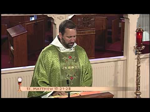 Homilía 17 de Agosto 2014 - el P Mark Mary