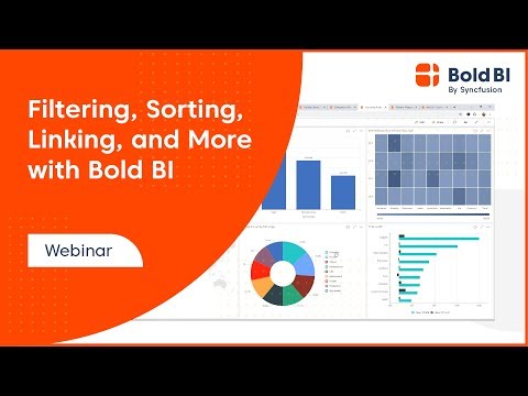 Filtering Sorting Linking and More with Bold BI Webinar