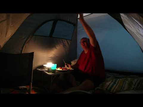 MongoTV_3138 - English Vlog_0052 - Part 2 - Eating Fried Sausages With Mashed Potatoes In My Tent