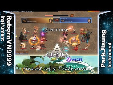 Titan 06/08/2017 PM: Semifinal - RebornVN9999 vs ParkJisung - Atlantica Online