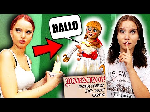 3 Uhr Nachts: ANNABELLE im Schrank meiner Schwester verstecken ! 🤫 (Prank) - Celina