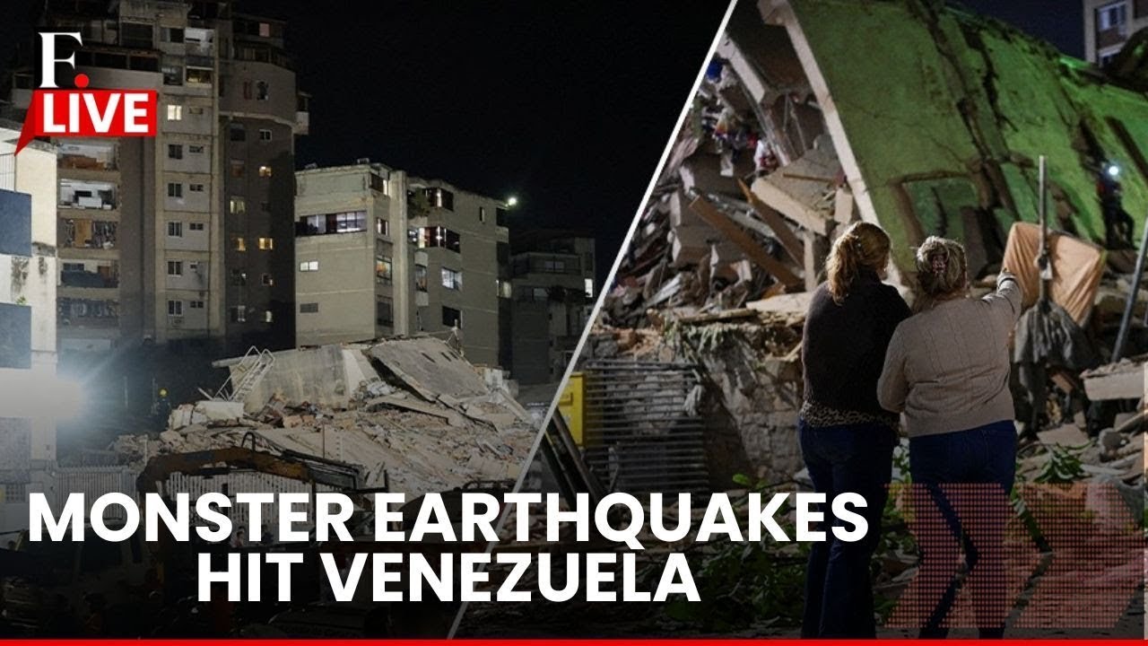 Venezuela Twin Earthquakes Injure Over 700 | Rodriguez Declares State of Emergency | LIIVE