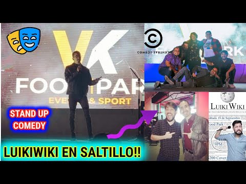 Abriendo Show de LUIKI WIKI en SALTILLO!! #StandUpComedy