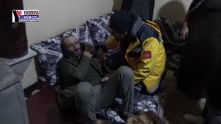 Yüksekova'da Hasta Kurtarma Operasyonu