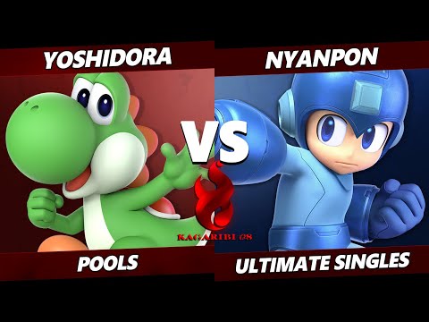 Kagaribi 8 - Yoshidora (Yoshi) Vs. Nyanpon (Mega Man) SSBU Ultimate Tournament