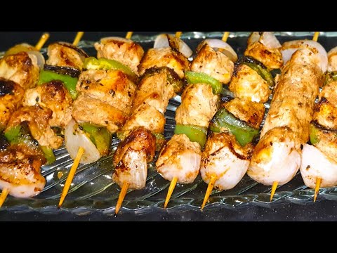 Lebanese Shish Tawook Recipe | Shish Taouk Recipe |...