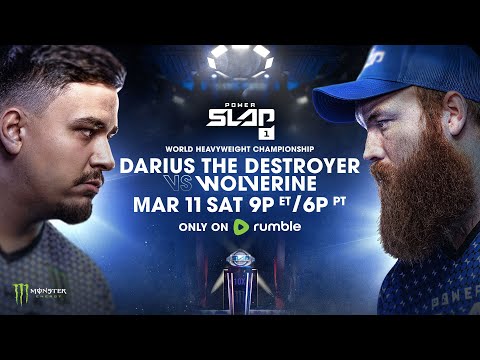 Power Slap 1: Darius The Destroyer vs Wolverine | Prelims