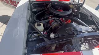 1969 Camaro Pace Car Engine Running