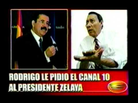 Mel Zelaya dice que Rodrigo Wong Arevalo le pidio un canal 10
