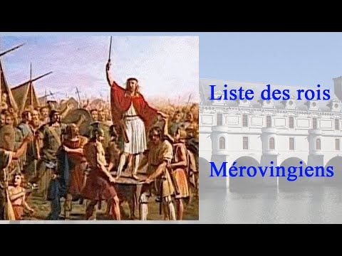 Liste des rois Mérovingiens
