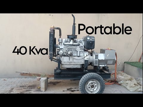Portable Diesel Generator Mobile