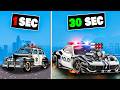 Every 30 Seconds My Police Car Gets Faster In GTA 5
