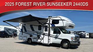 A preview image of the linked video showcasing 2025 Forest River Sunseeker 2440DS