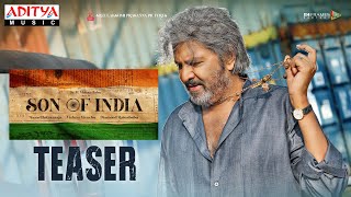 Son of India Teaser - Dr. M. Mohan Babu | Ilaiyaraaja | Diamond Ratna Babu | Vishnu Manchu