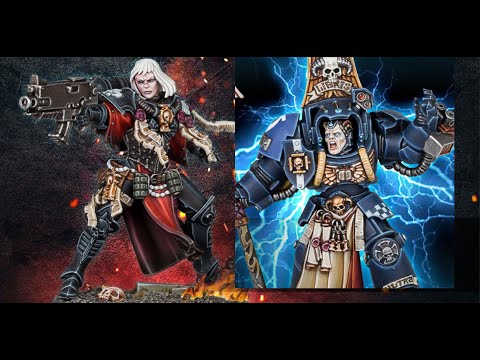 April 2020 - Pre-Orders - New Sister of Battle & Space Marine Librarian
