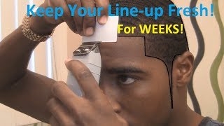 How to Keep Your Line-up Fresh after a Hair Cut!