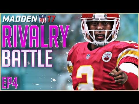 MADDEN 17 CAREER MODE: RIVALRY BATTLE AGAINST RAIDERS! | EP 4