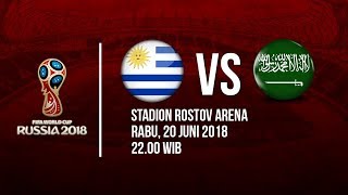 Jadwal Live Trans TV Pertandingan Piala Dunia 2018: Uruguay Vs Arab Saudi