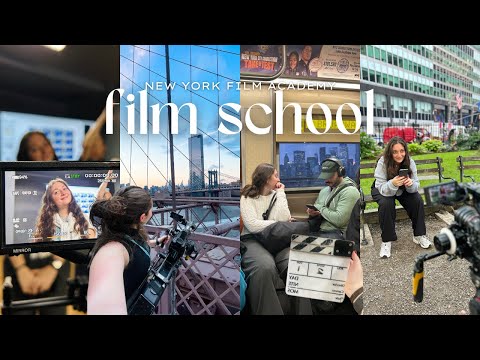 🎬 NYFA Film School Vlog: Directing, Set Life & BTS in NYC | 1-Week Short-Term Workshop (&EHS dorms) 