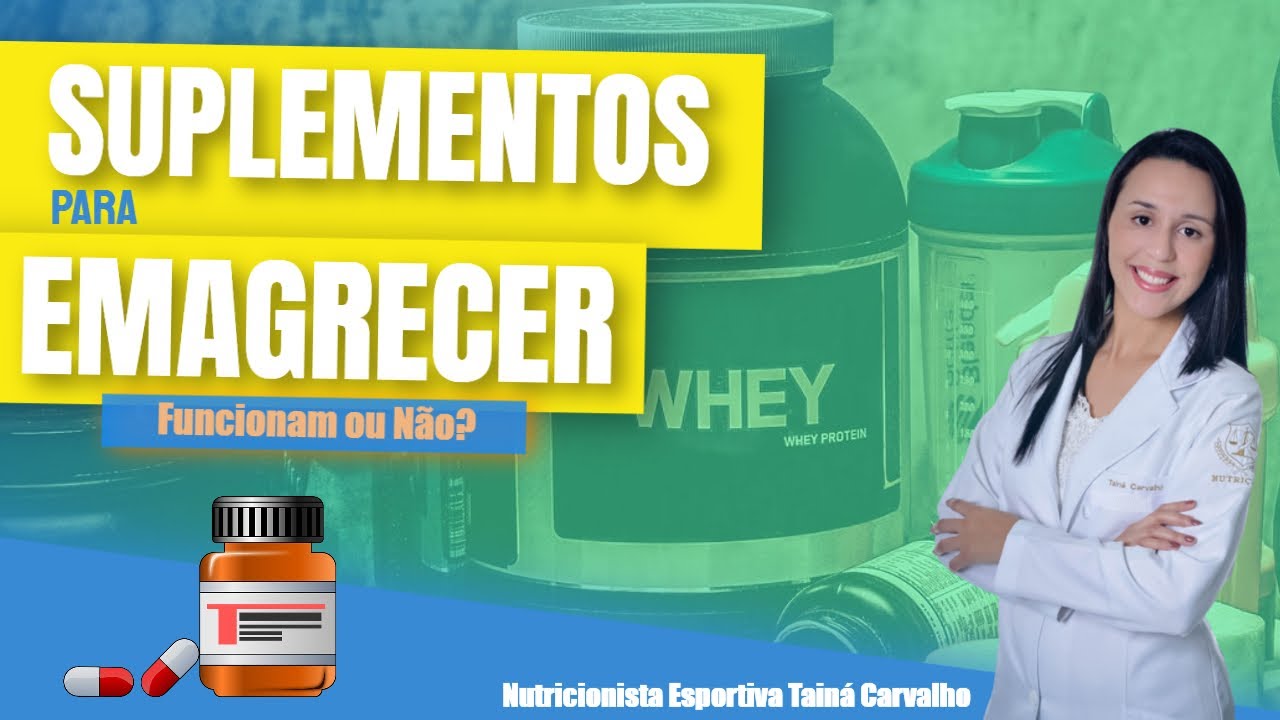 Suplementos para emagrecer! - Termogênicos #emagreceredefinir