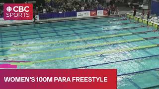 Women's 100m para freestyle final | 2026 Speedo Canadian Open | #CBCSports