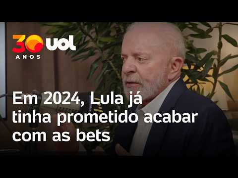 Lula prometeu em 2024 acabar com bets se regulamentação ‘não desse conta’