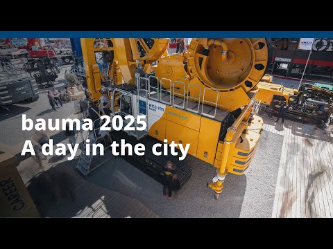 BAUER City Walk – A day in the city – Episode 3 | BAUER Maschinen GmbH