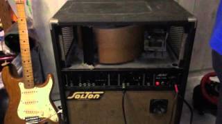 Video thumbnail for Hammond B100 & Solton Mini Twin Leslie by omer b