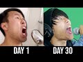 I spent 30 days trying to learn how to scream