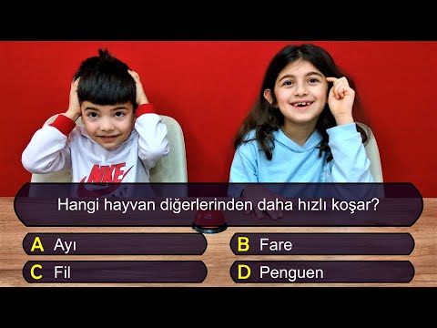 Çocuklar için Bilgi Yarışması, konumuz hayvanlar
