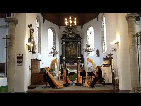 Flanders Harp Quartet - Danse Espagnole (La Vida Breve) M.  De Falla