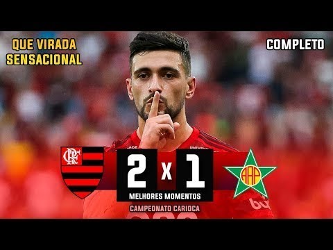 Flamengo 2 x 1 Portuguesa-RJ | Melhores Momentos 14/03/2020 - Caioca 2020