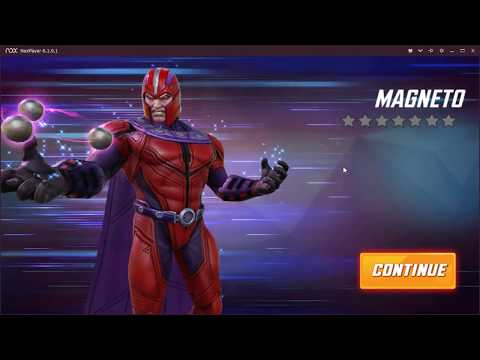 Magneto T4-5 Unlock - BH Fights in Blitz! - Marvel Strike Force