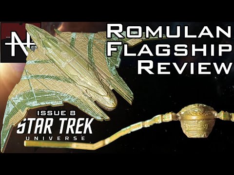 Eaglemoss Romulan Flagship Review - Star Trek: Universe Starship Collection Issue #8