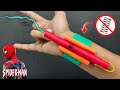 DIY SPIDER MAN Web Shooter Without Spring Works Great Super Easy
