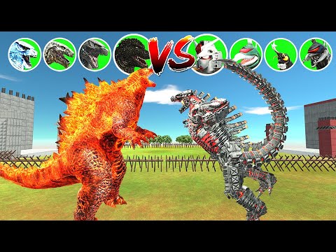 Kaiju Tournament 1VS1: Team Mechagodzilla VS Team Legendary Godzilla Thermonuclear [ARBS]