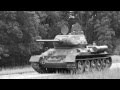 WW2 Russian T-34-85 Tank Battle 2 June 2013 ...