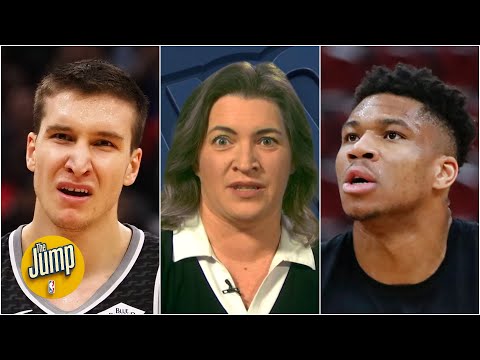 博格丹-博格達諾維奇的交易是如何失敗的，這對吉安尼斯和籃網來說意味著什麼？ (How the Bogdan Bogdanovic trade fell apart and what it means for Giannis and the Bucks | The Jump)